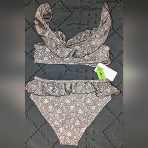 NWT Jamie Kay Emma Two Piece Pansy Floral Dark size 9